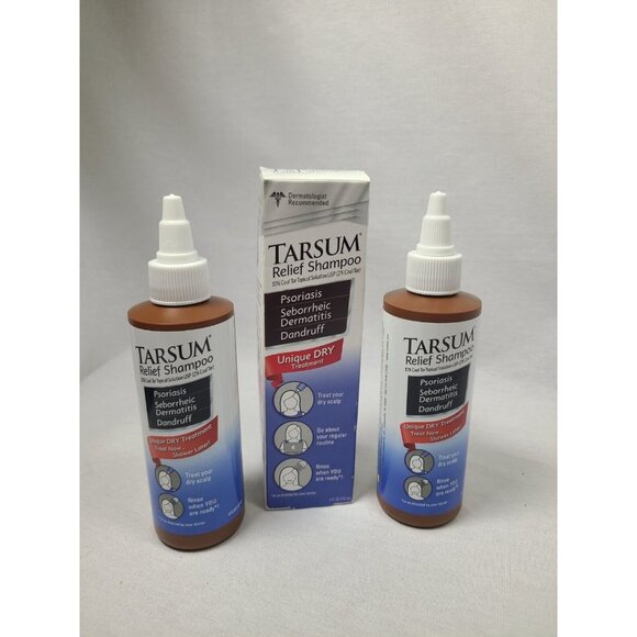 Tarsum Professional Medicated Scalp Treatment Shampoo/Gel 4 oz  × 2 Bottles NEW - Picture 1 of 2
